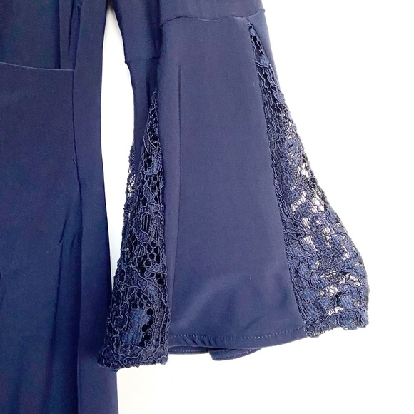 Lauren Ralph Lauren Navy Midi Dress - Picture 4 of 5